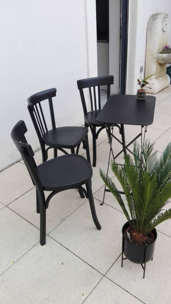 Trio chaises Bauman